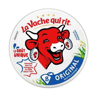 La vache qui rit Fromage Fondu, 128g, 8 Fromages