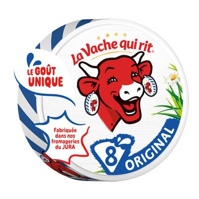 La vache qui rit Fromage Fondu, 128g, 8 Fromages