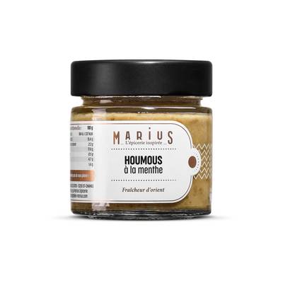 Marius, L'Épicerie Inspirée Houmous à la Menthe, 100g