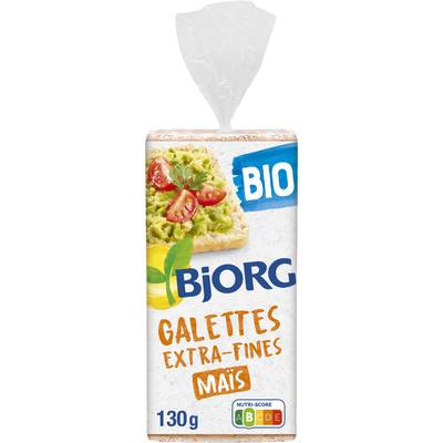 Bjorg Galettes de maïs extra fines Bio, 130g