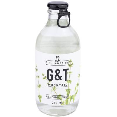 G&T SIR JAMES 101 Cocktail sans alcool, 25cl