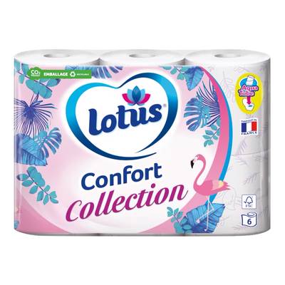 Lotus Papier toilette aqua tube collection, 6 rouleaux