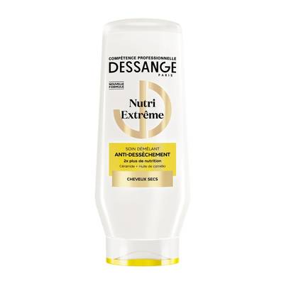 Dessange Après-Shampoing Démêlant Anti-dessèchement Nutri Extrême, 225ml