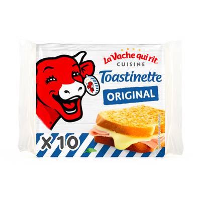 Toastinette La vache qui rit Fromage Fondu Croques-Monsieur 200g, 10 tranchettes