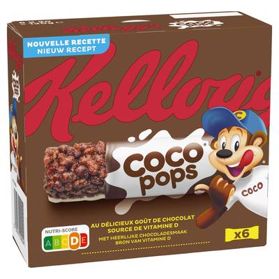 Coco Pop's Barres céréales, 6 barres
