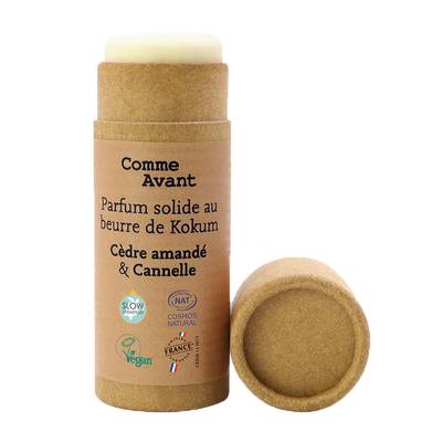 Comme Avant Parfum solide - Cèdre amandé & Cannelle, 1 pièce