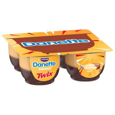 Danette Crème dessert Twix, 4x115g
