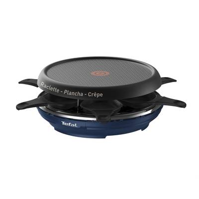 Tefal Raclette Colormania bleu RE12A412, 6 personnes