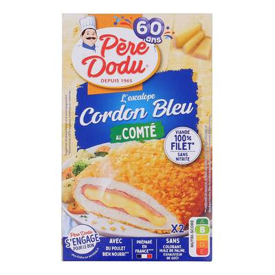 Père Dodu Escalope de Cordon Bleu, 2x100g