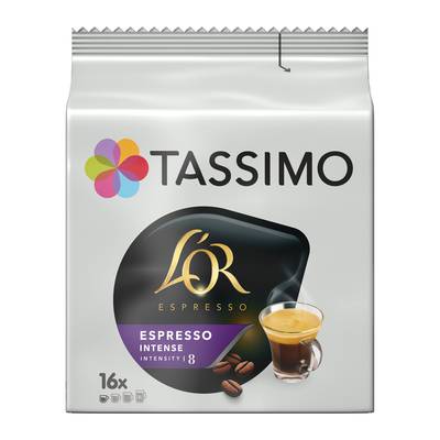 Tassimo L'Or Espresso Intense, 16 dosettes