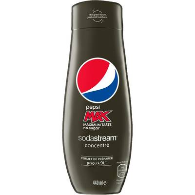 Sodastream Pepsi Max- Sirop concentré spécial boisson gazeuse, 440ml