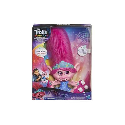 Trolls - Hasbro Poupée interactive cheveux dansants- Trolls Poppy