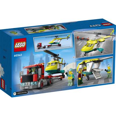 5702017161150 - LEGO® City - 60343- Transport de l'hélicoptère de secours