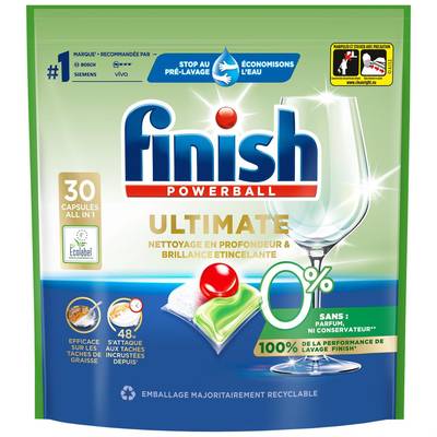 Finish Ultimate Powerball 0%, 30 capsules
