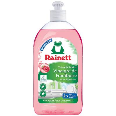 Rainett Liquide vaisselle Mains Vinaigre de Framboise, 500ml