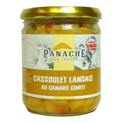 Panache Des Landes Cassoulet Landais au Canard Confit, 390g