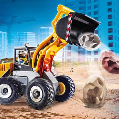 4008789704450 - PLAYMOBIL® City Action - Chargeuse sur pneus