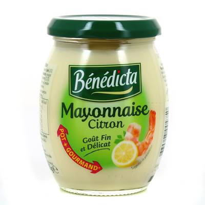 Bénédicta Mayonnaise citron, 255g