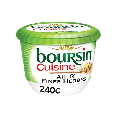3073781056150 - Boursin Cuisine - Fromage Ail et Fines Herbes