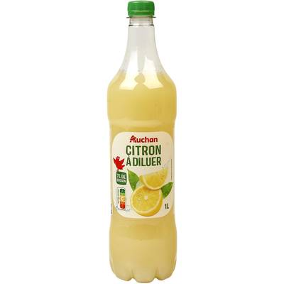Auchan Citron à diluer, 1L