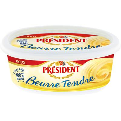 Président Beurrier tendre doux, 250g
