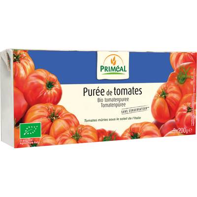 Priméal Purée de tomate, Bio, 3x200g
