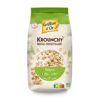 Grillon Or Mueslo Krounchy Nature BIO, 1Kg
