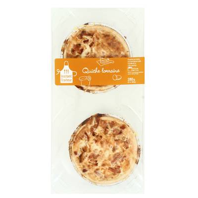 Instant Traiteur Quiche Lorraine, 2x140g