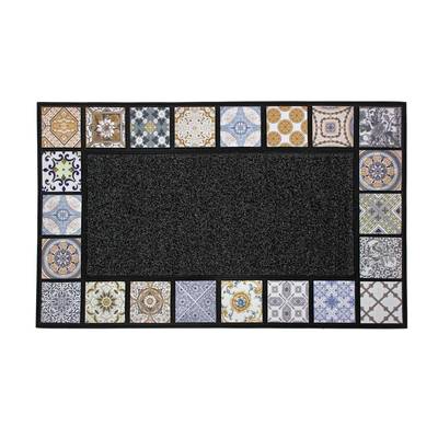 Douceur D Interieur Tapis d'entrée Relief Ceramiko, 45 x 75 cm