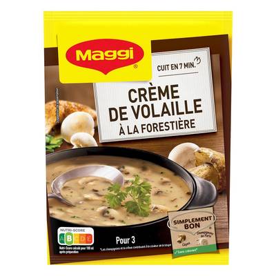 Maggi Soupe Crème de Volaille à la Forestière, 64g