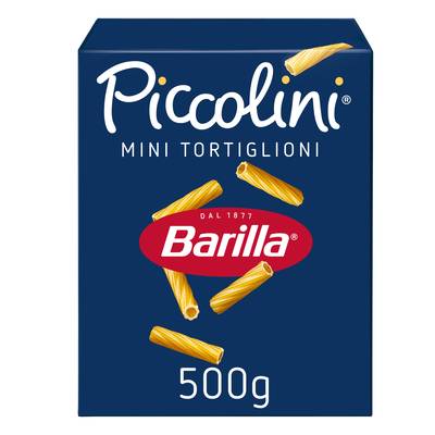 Barilla Piccolini Pâtes Mini Tortiglioni, 500g