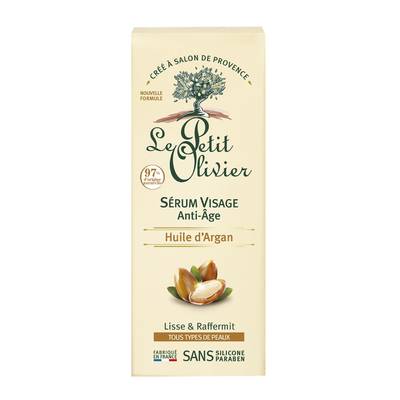 Le petit Olivier Sérum Visage Anti-Âge Huile d'Argan, 30ml