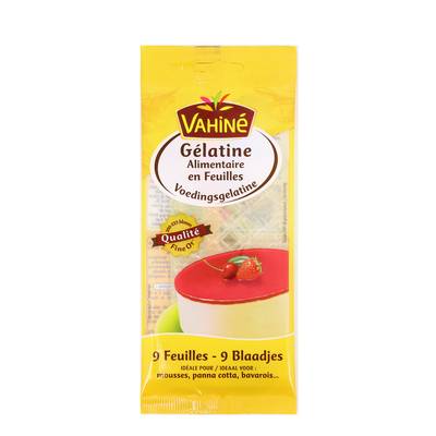 Vahine Gélatine, 9 feuilles, 20g