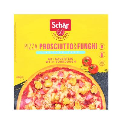 Schär Pizza Jambon Champignon sans gluten, 280g