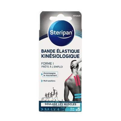 Steripan Bande élastique kinésiologique, 5 bandes