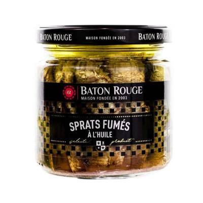 3592860058651 - Baton rouge - Petites Sardines -Sprats fumés à l'huile