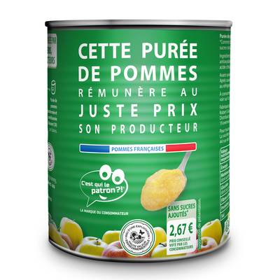 C'est qui le Patron Purée de pommes, 840g
