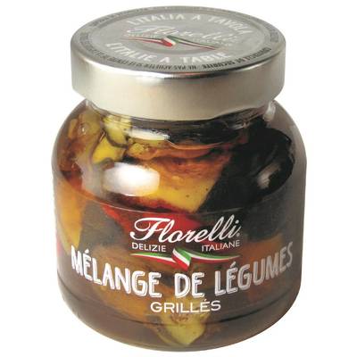 Florelli Mélange de légumes grillés - Antipasti, 170g