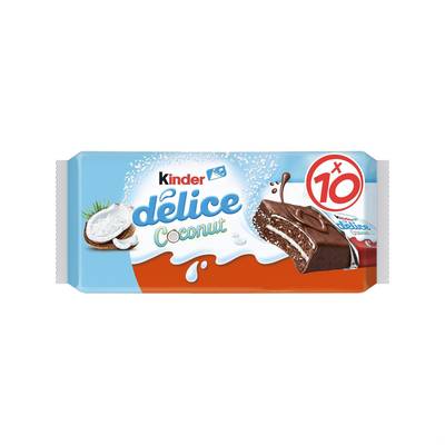 Kinder Delice noix de coco x10, 370g