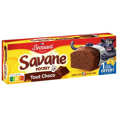 Savane Pocket tout chocolat x7, 210g