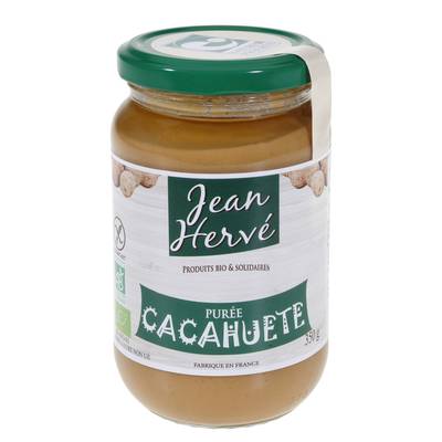 Jean Hervé Purée de Cacahuète bio, 350g