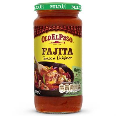 Old el Paso Sauce à cuisiner Fajitas aux poivrons et aux légumes, 395g