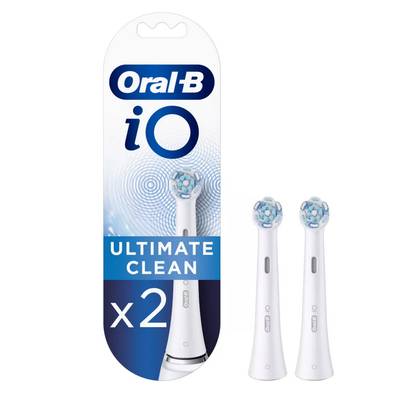 Oral B 2 Brossettes dentaire iO ultimate Clean White, 2  brosettes