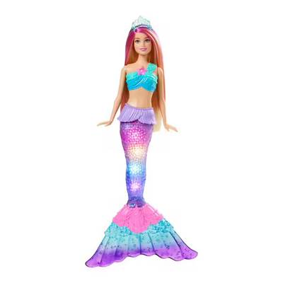 0194735024353 - Barbie - Mattel - Poupée Sirène Lumières de Rêve - HDJ36- Barbie Dreamtopia