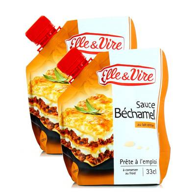 Elle&Vire Sauce Béchamel au lait entier, 2x33cl