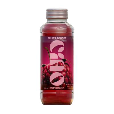 Ciao Kombucha Saveur Fruits Rouges, 330ml