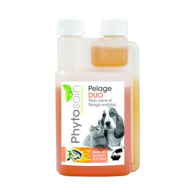 Riga Duo d'huiles pour Pelage chien et chat, 250ml