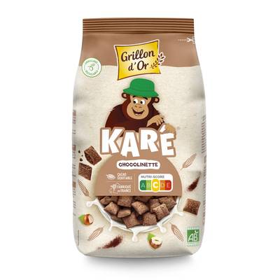 Grillon Or Ka'ré fourré choco chocolinette bio, 375g