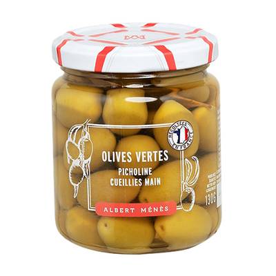 Albert Ménès Olives vertes picholine, 130g