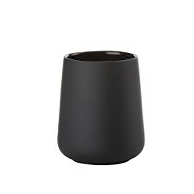 Zone Denmark Gobelet pour brosse à dents Nova One Noir, 1 gobelet